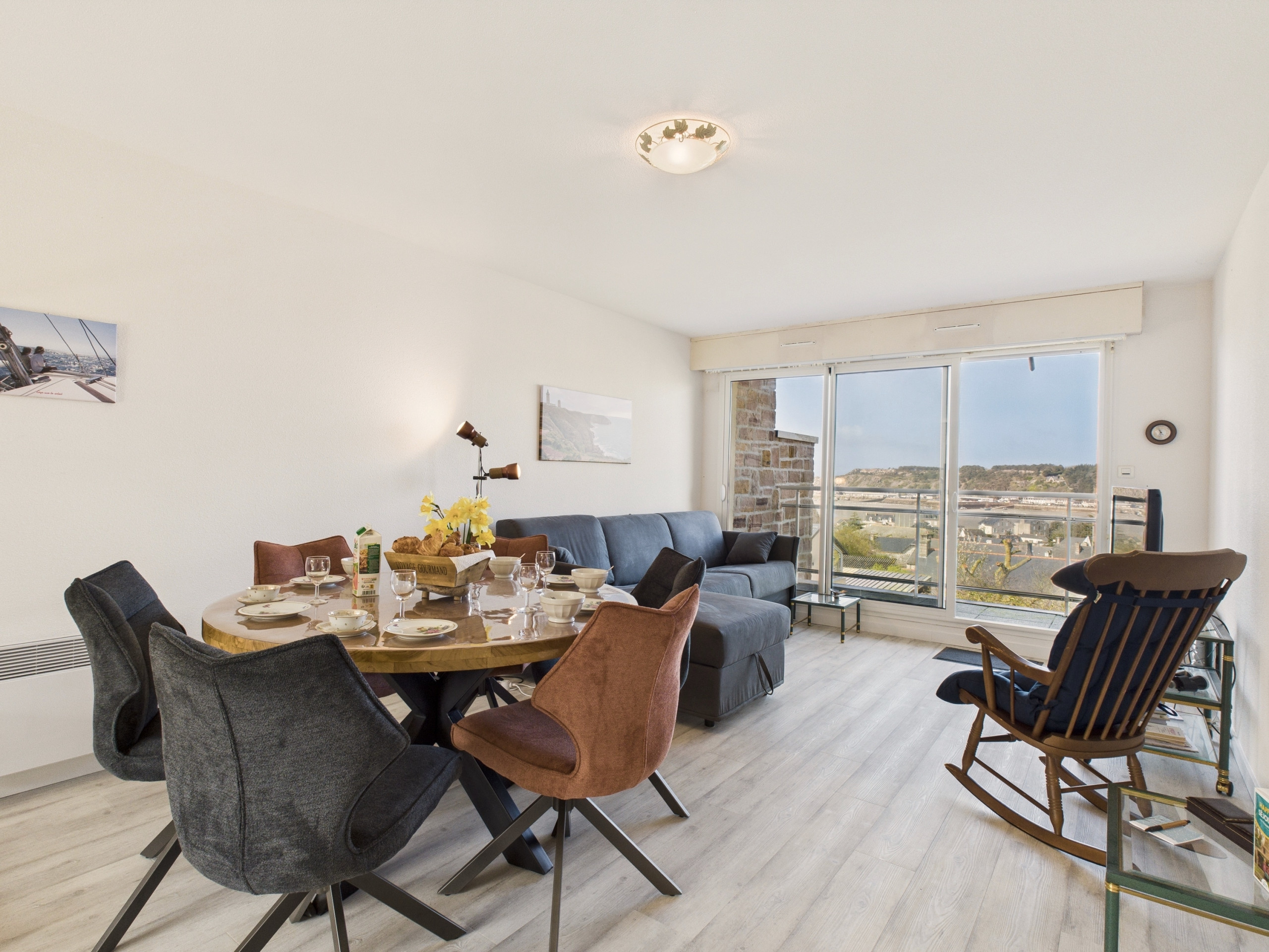  in Erquy - Sea view in the city center - Apartment for 6
