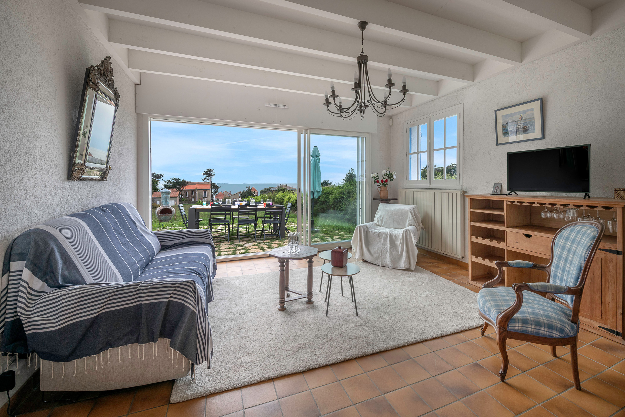  in Préfailles - House for 8, sea view, 400m from the beach