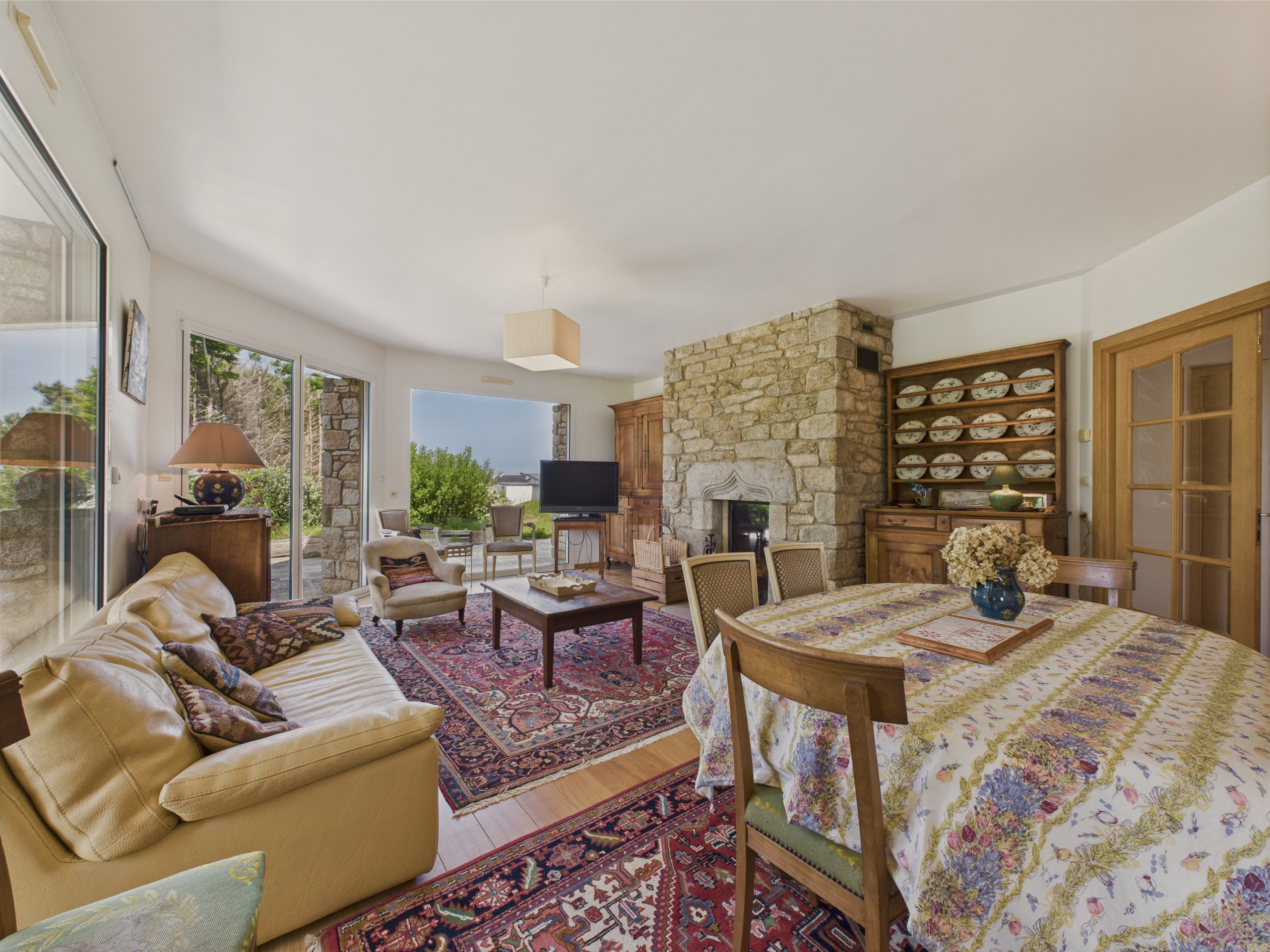  in Trévou-Tréguignec - Spacious house for 7 adults and 1 child - sea view
