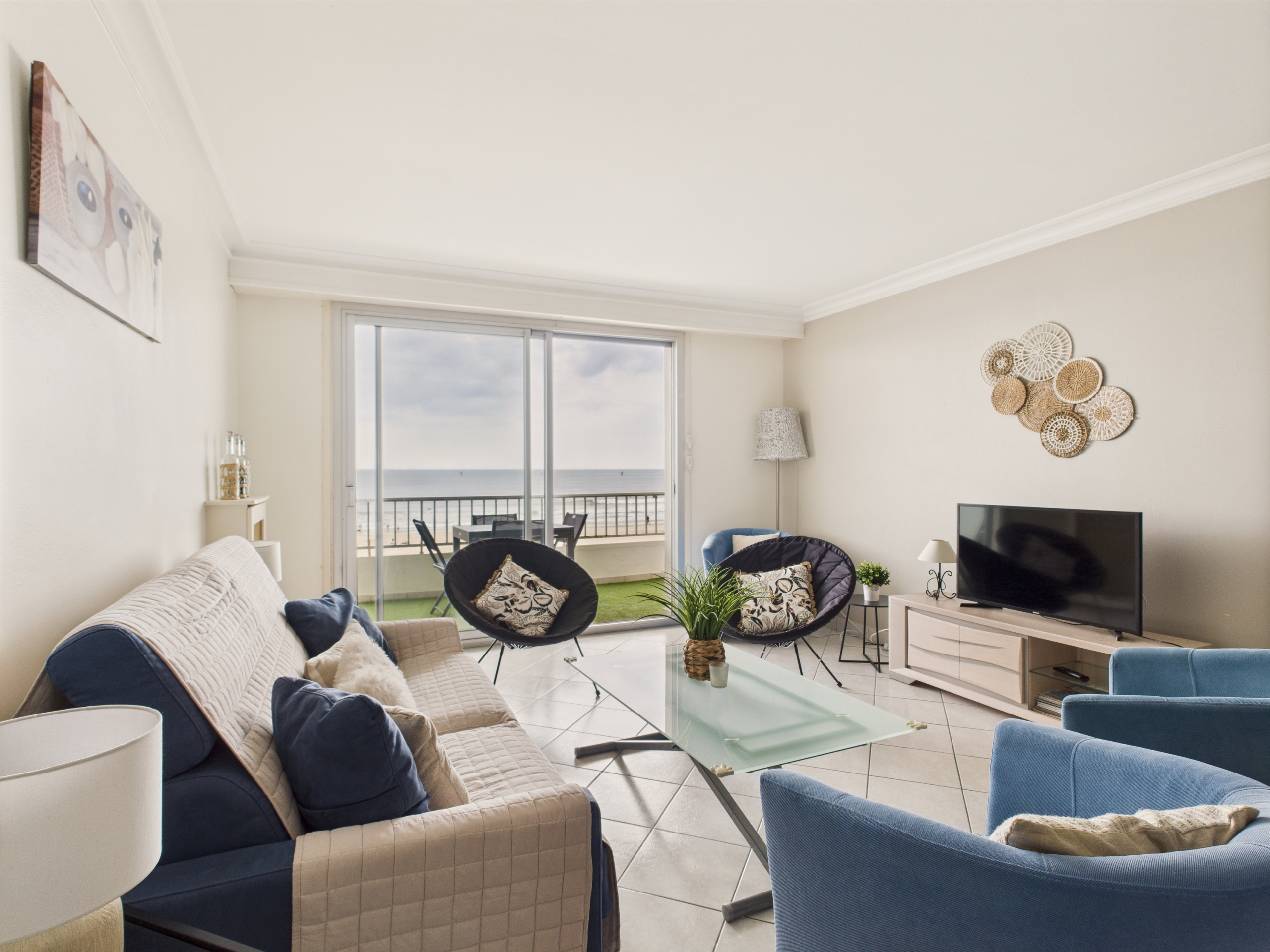  in Pornichet - Sea view - Apartment for 6 - 5 m from the beach