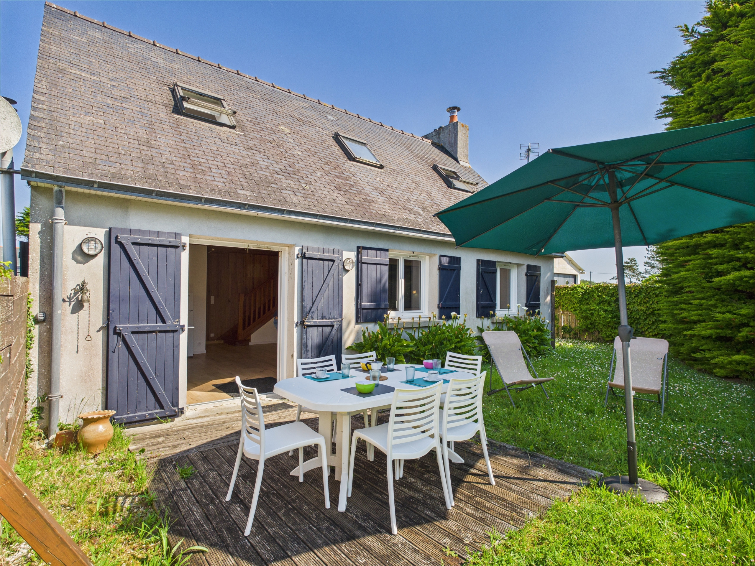  in Penmarch - House for 6 with garden, 900 m from the beach