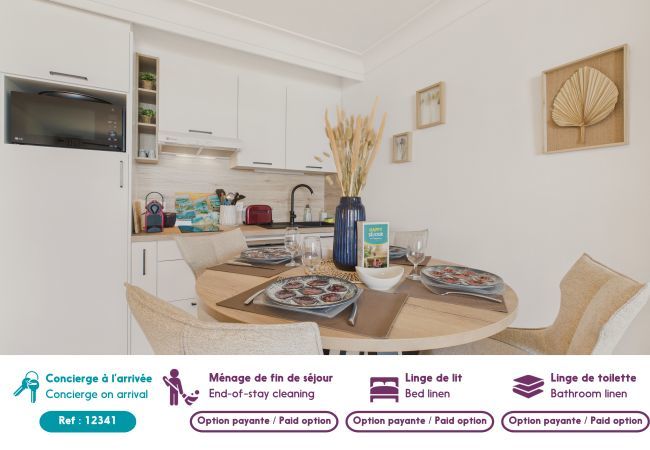 Studio in Les Sables-d´Olonne - Sea view,  studio for 4 just 40m from the beach Studio in Les Sables-d´Olonne - Sea view,  studio for 4 just 40m from the beach