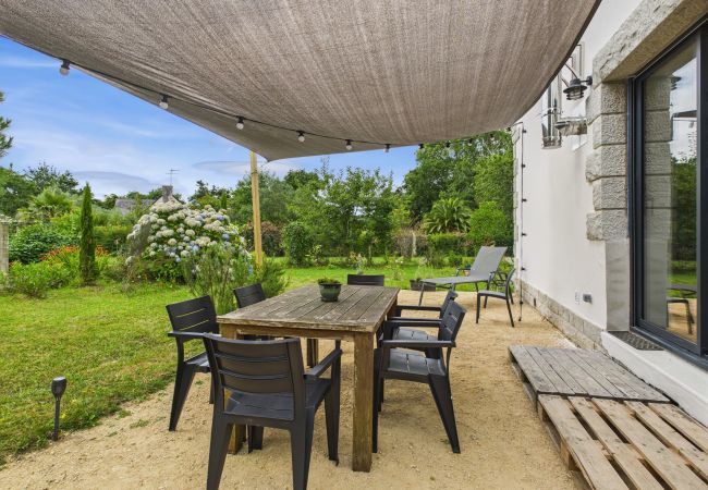 House in Fouesnant - Lovely house for 6 – Large garden and barbecue House in Fouesnant - Lovely house for 6 – Large garden and barbecue