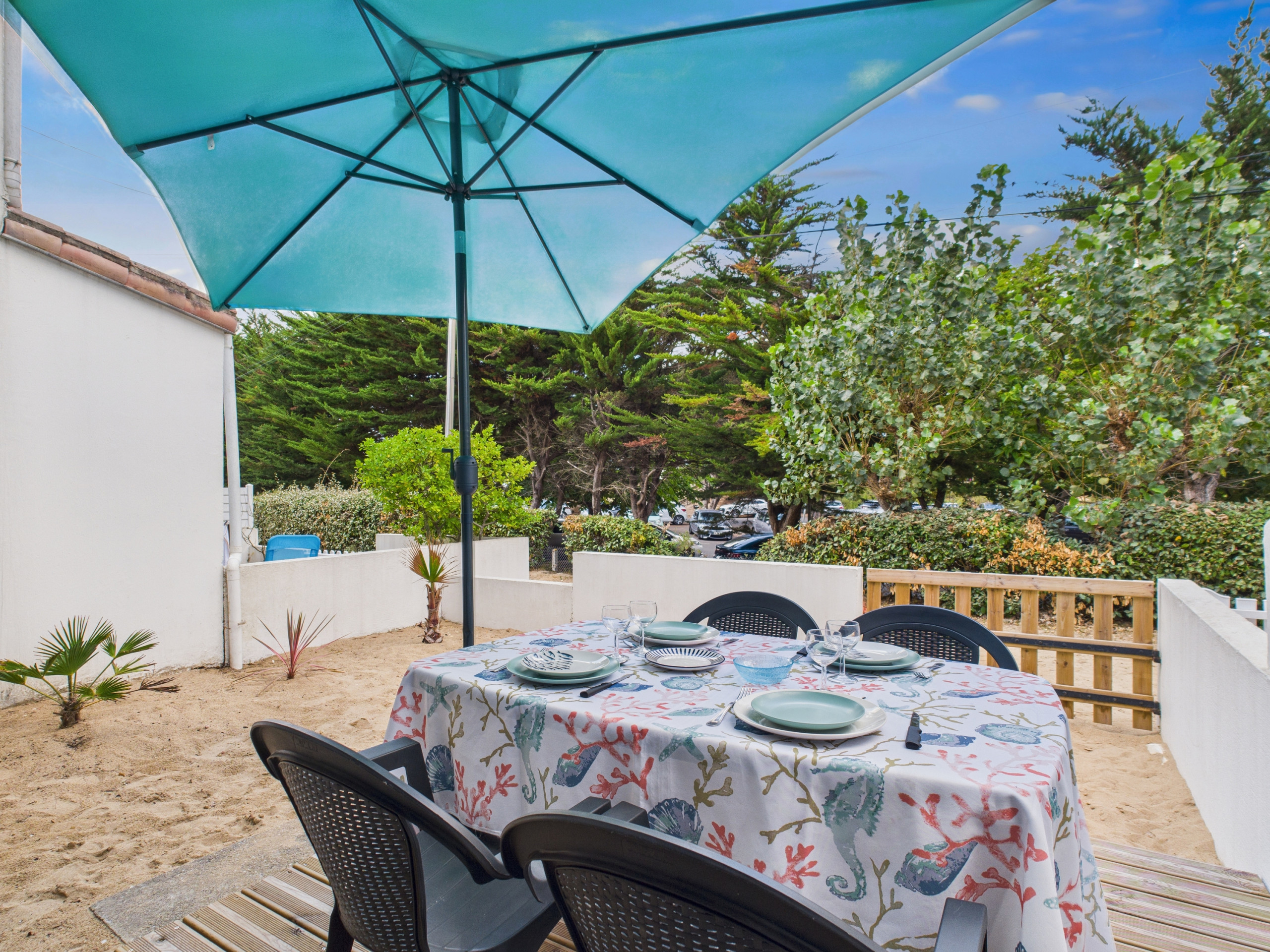  in Saint-Hilaire-de-Riez - 200m from the beach, terrace, apartment for 4