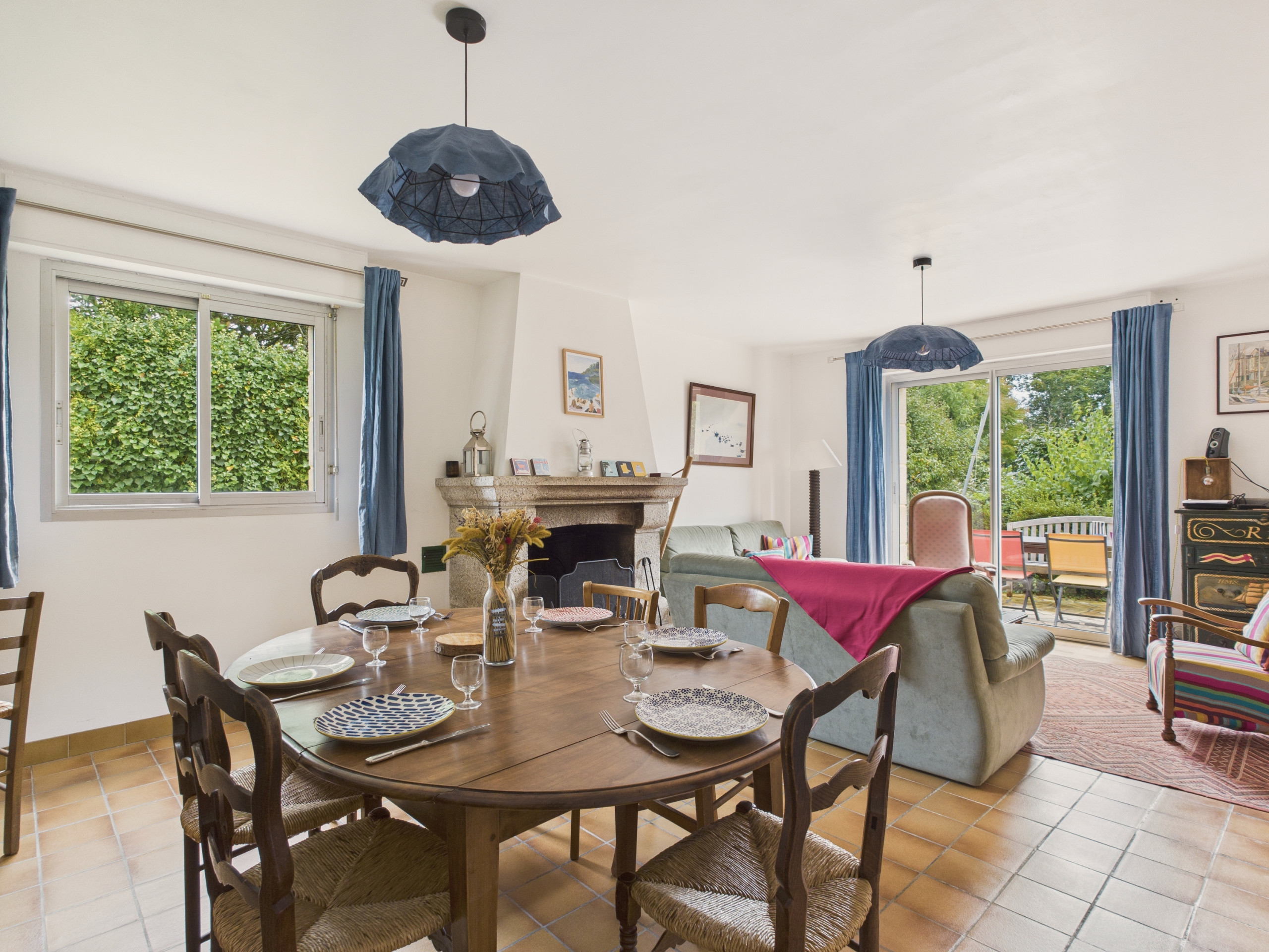  in Névez - Beach 800m away, house for 11 with garden