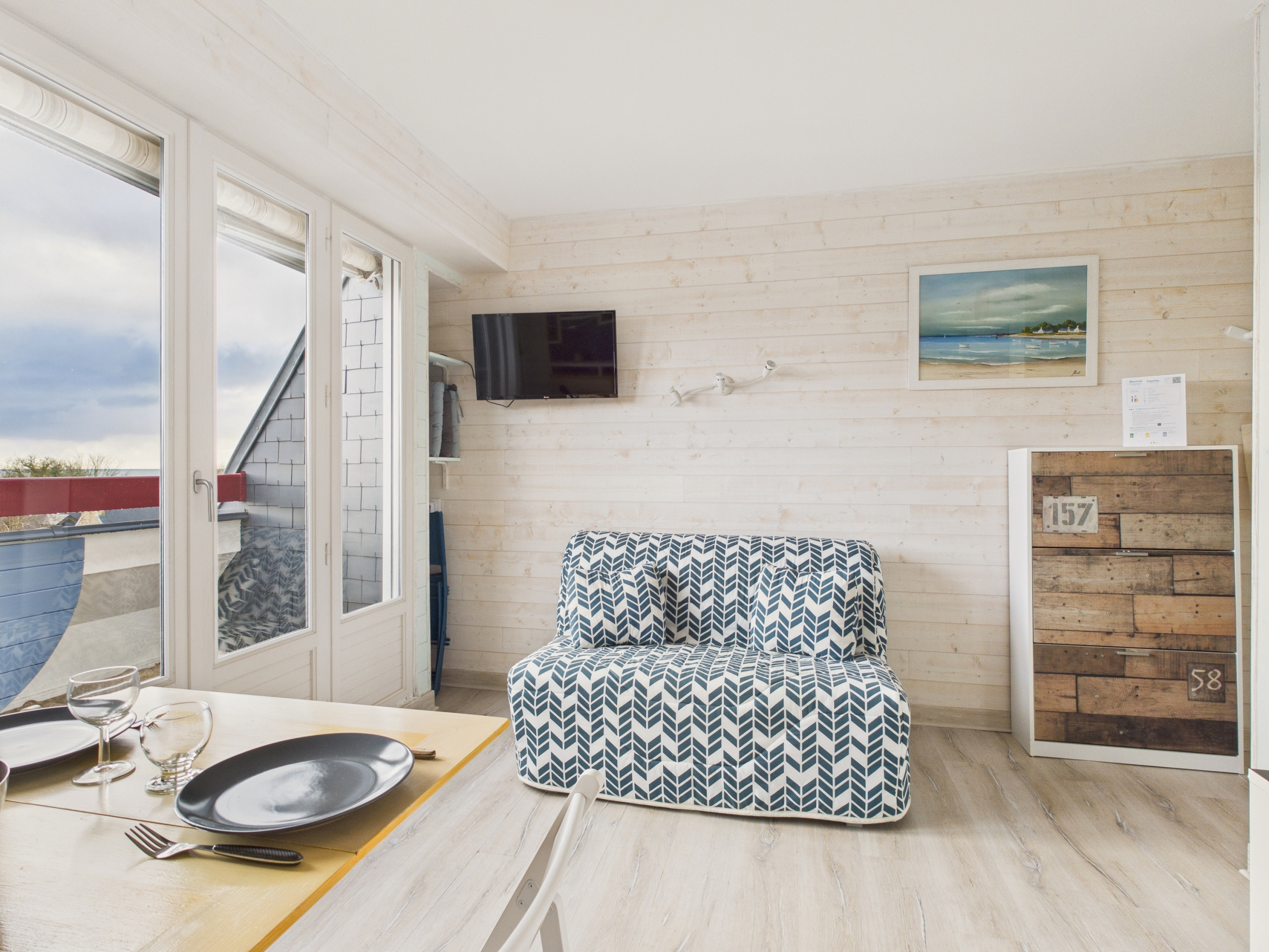  in Bénodet - Sea view – Studio for 4 guests 200m from the beach