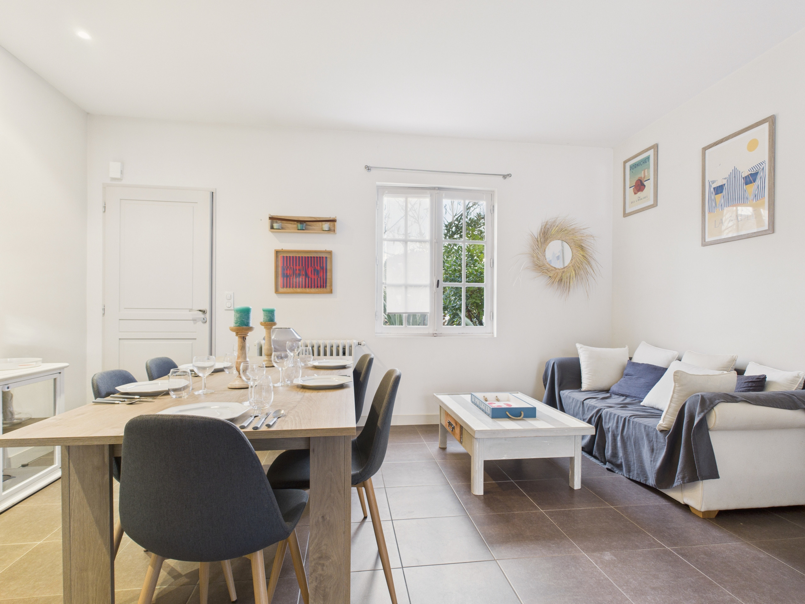  in Le Pouliguen - 800m from beach, house w/ terrace for 6