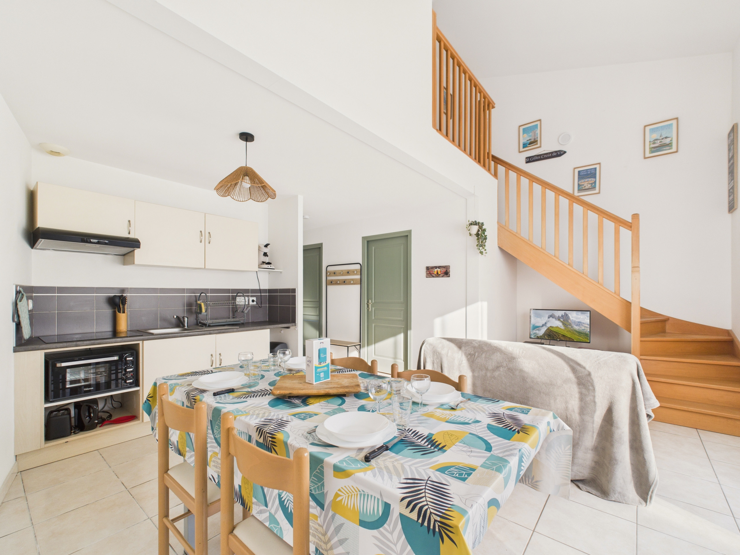  in Saint-Gilles-Croix-de-Vie - Lovely house for 4 guests with terrace