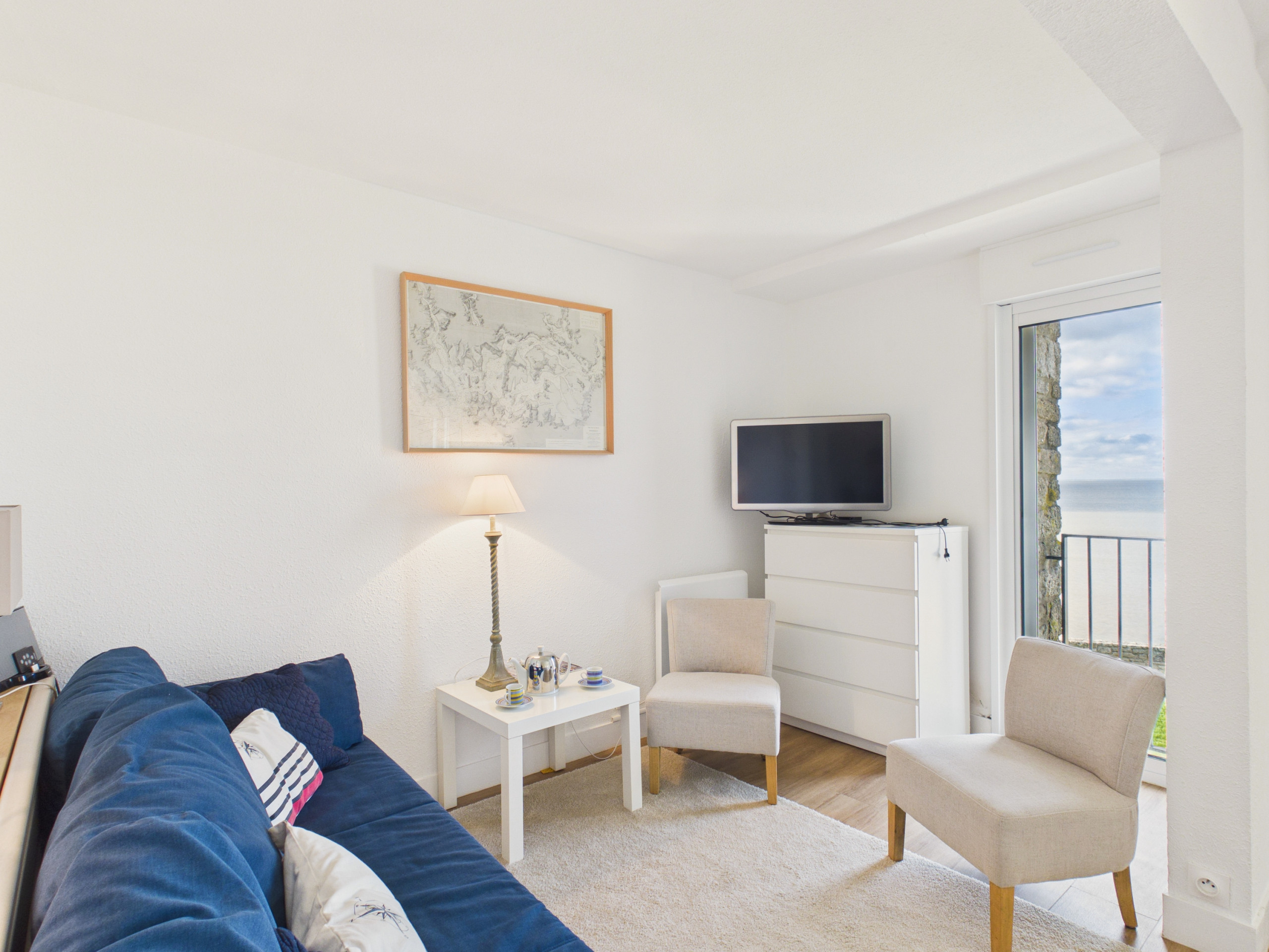  in Arzon - Sea view apartment for 2 adults and 2 children