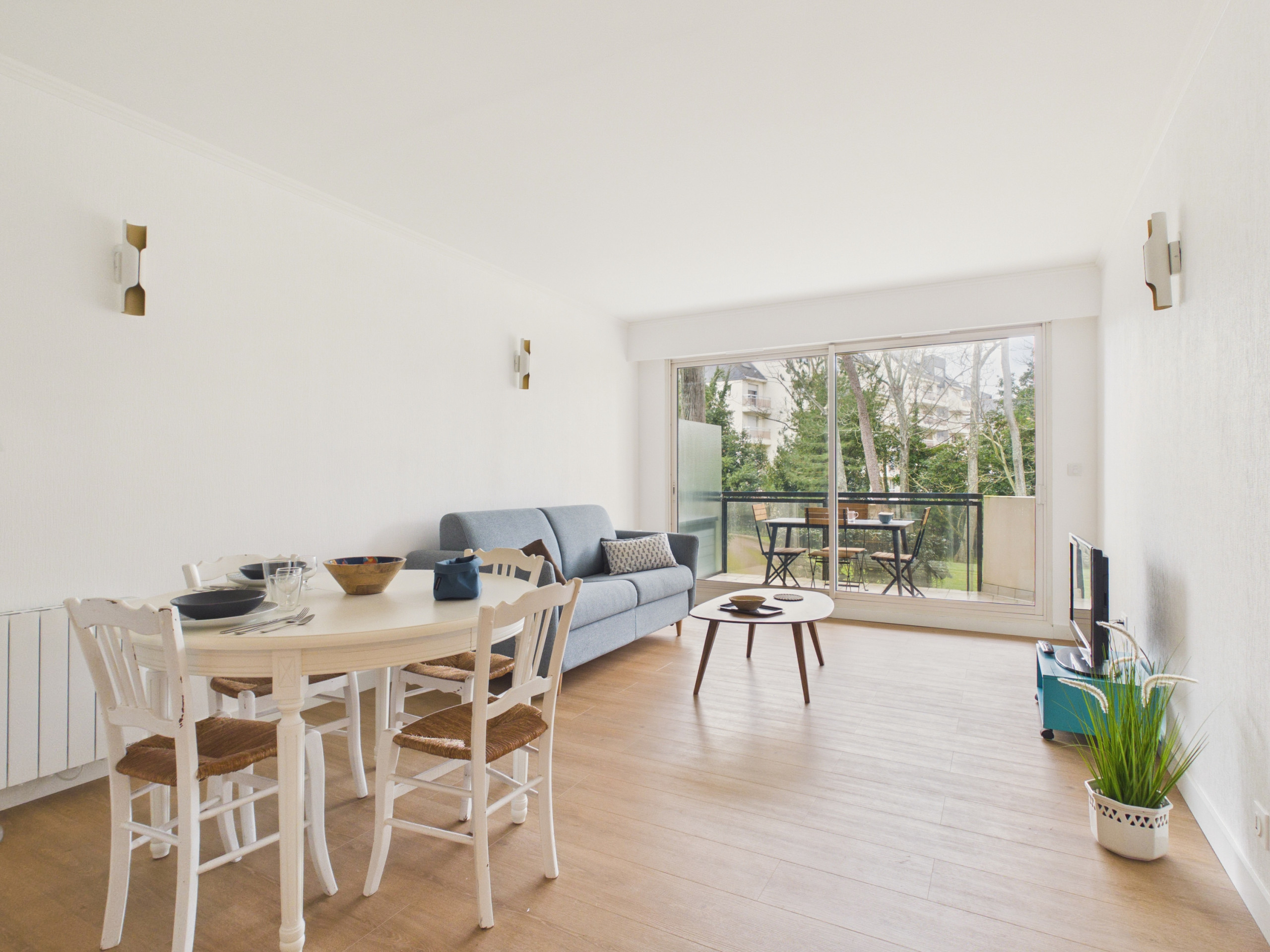  in La Baule-Escoublac - 70m from the beach, flat for 2 in La Baule