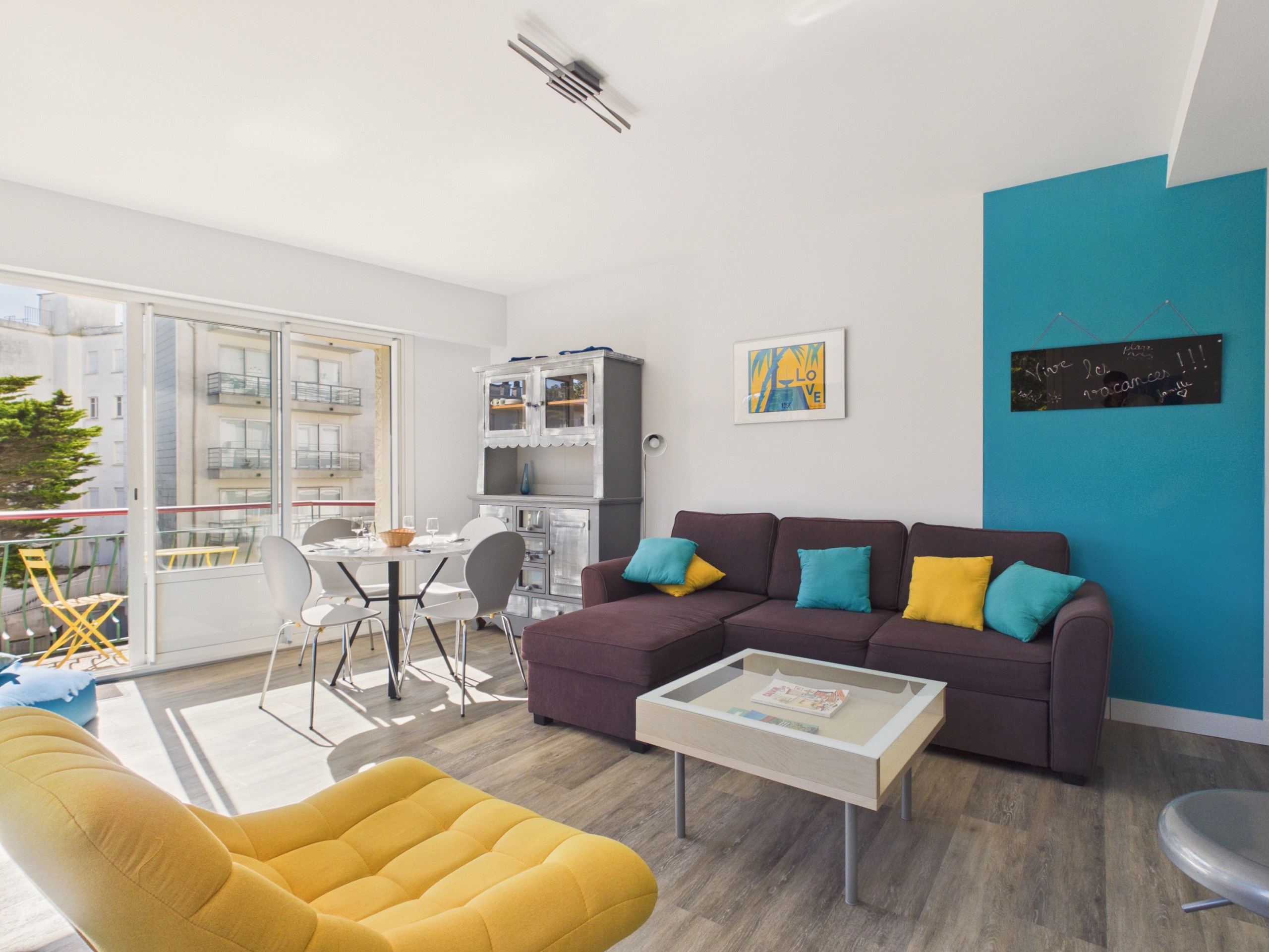  in La Baule-Escoublac - Sea view, beach 50m away, 2 adults, 2 children