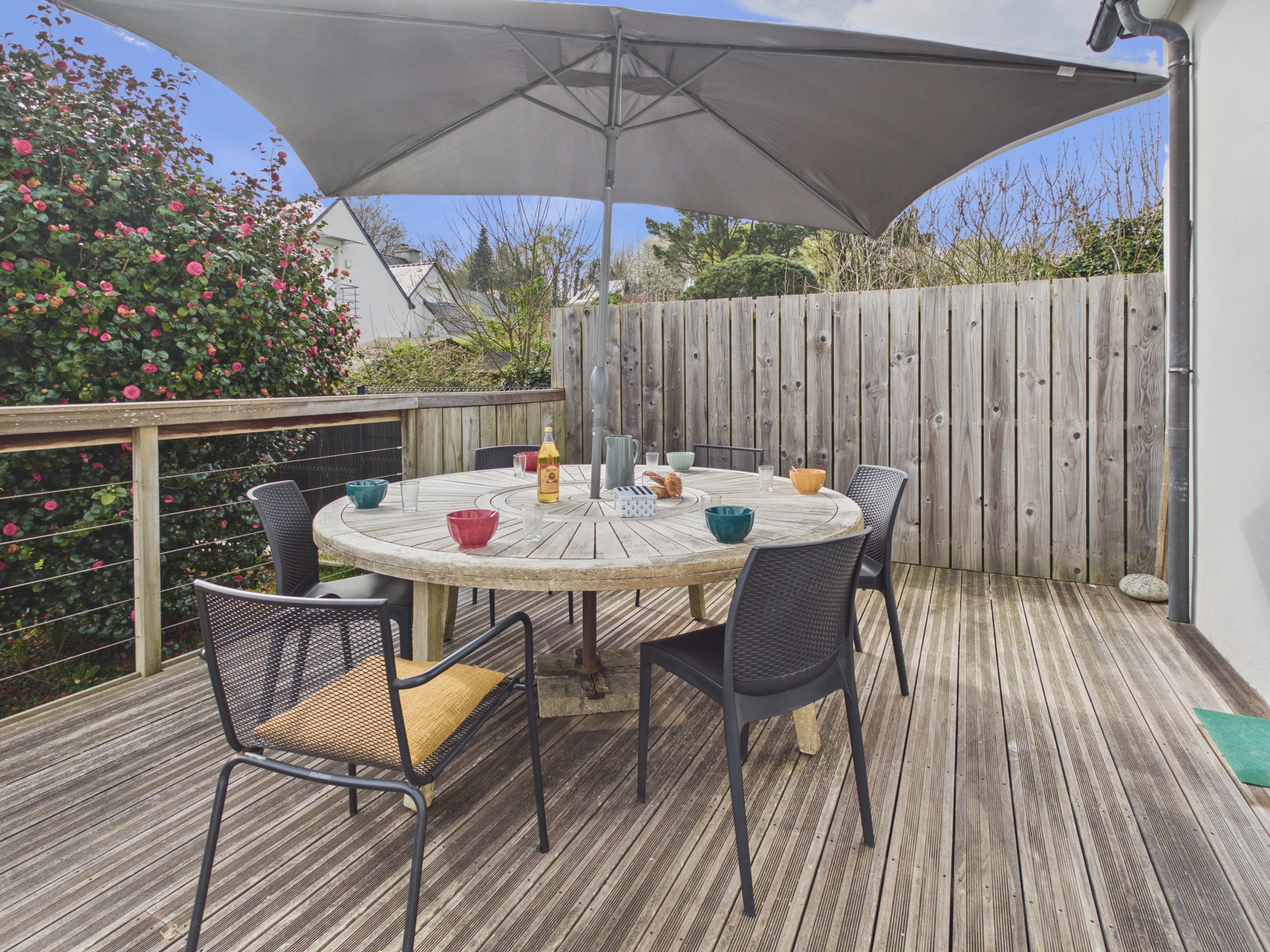  in Fouesnant - House for 7 with enclosed garden and terrace