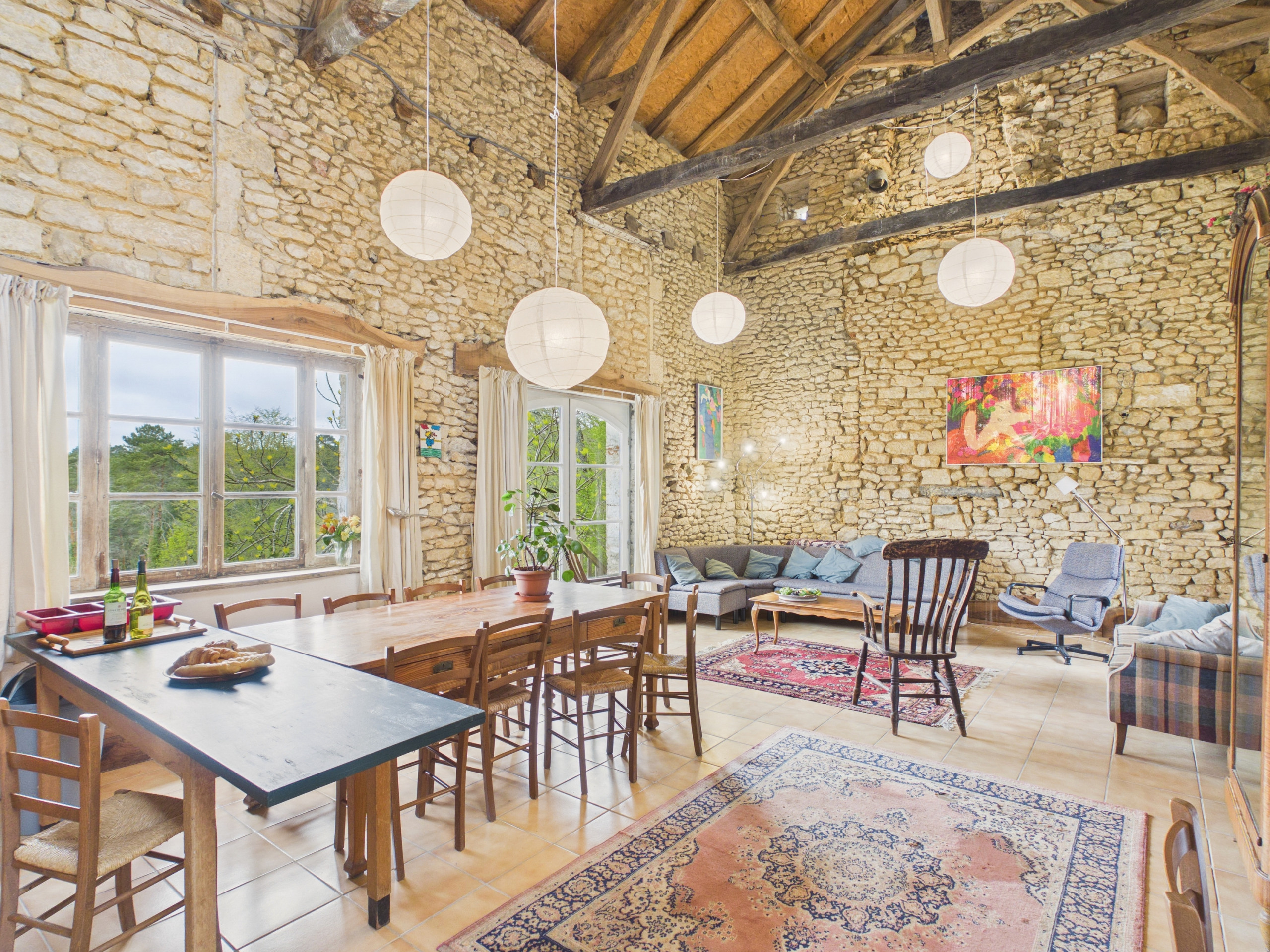  in Fanlac - Typical cottage for 11 with pool & garden