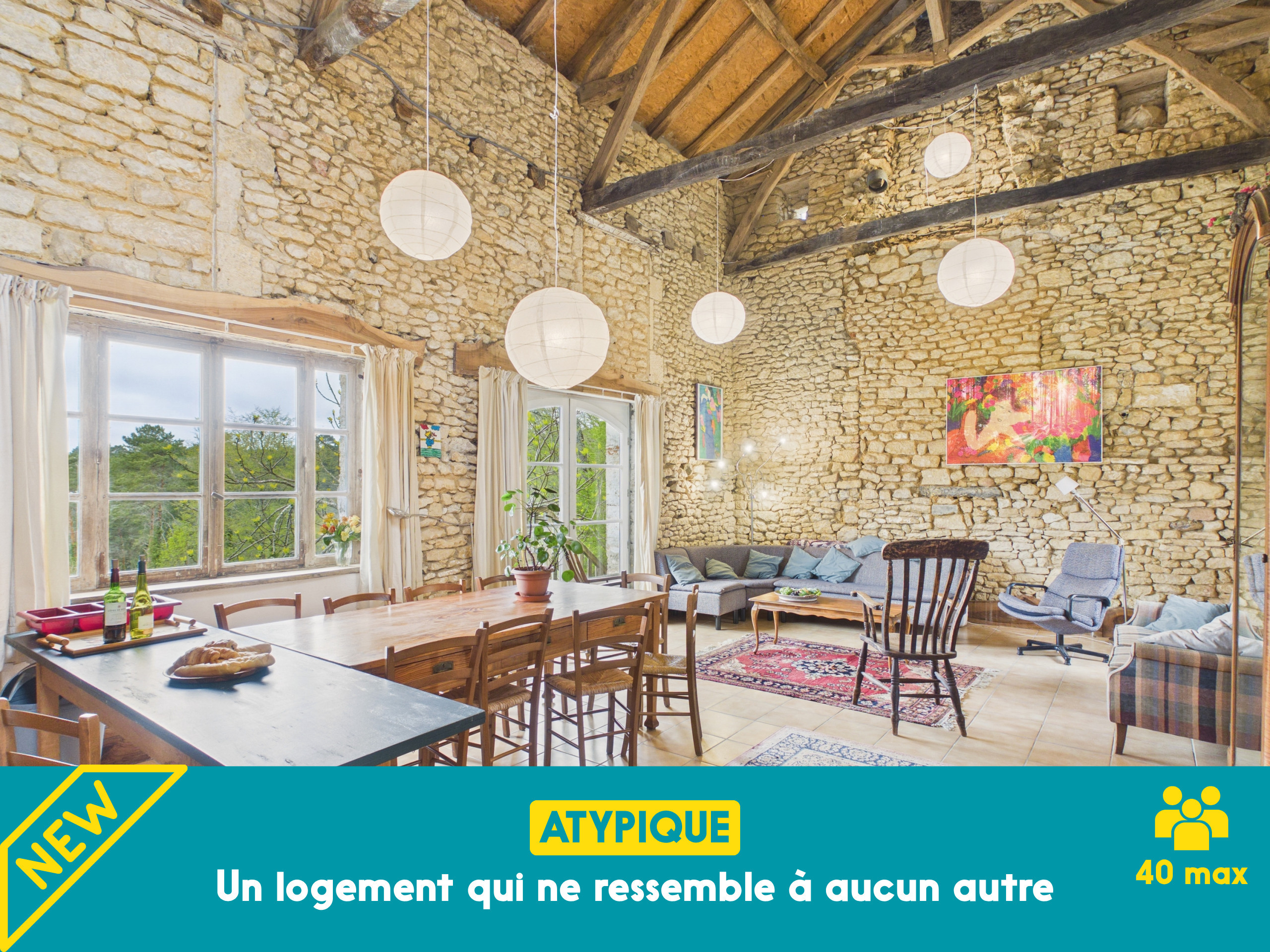  in Fanlac - Large 11-guest cottage, shared pool & nature