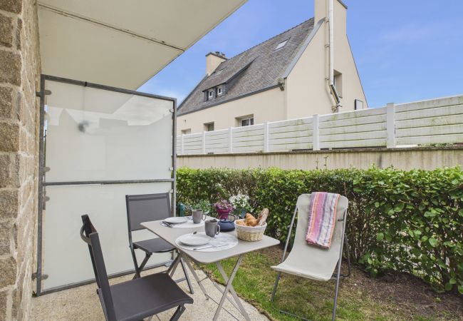 Apartment in Plouguerneau - 50 m from the beach - Apartment with terrace for 2