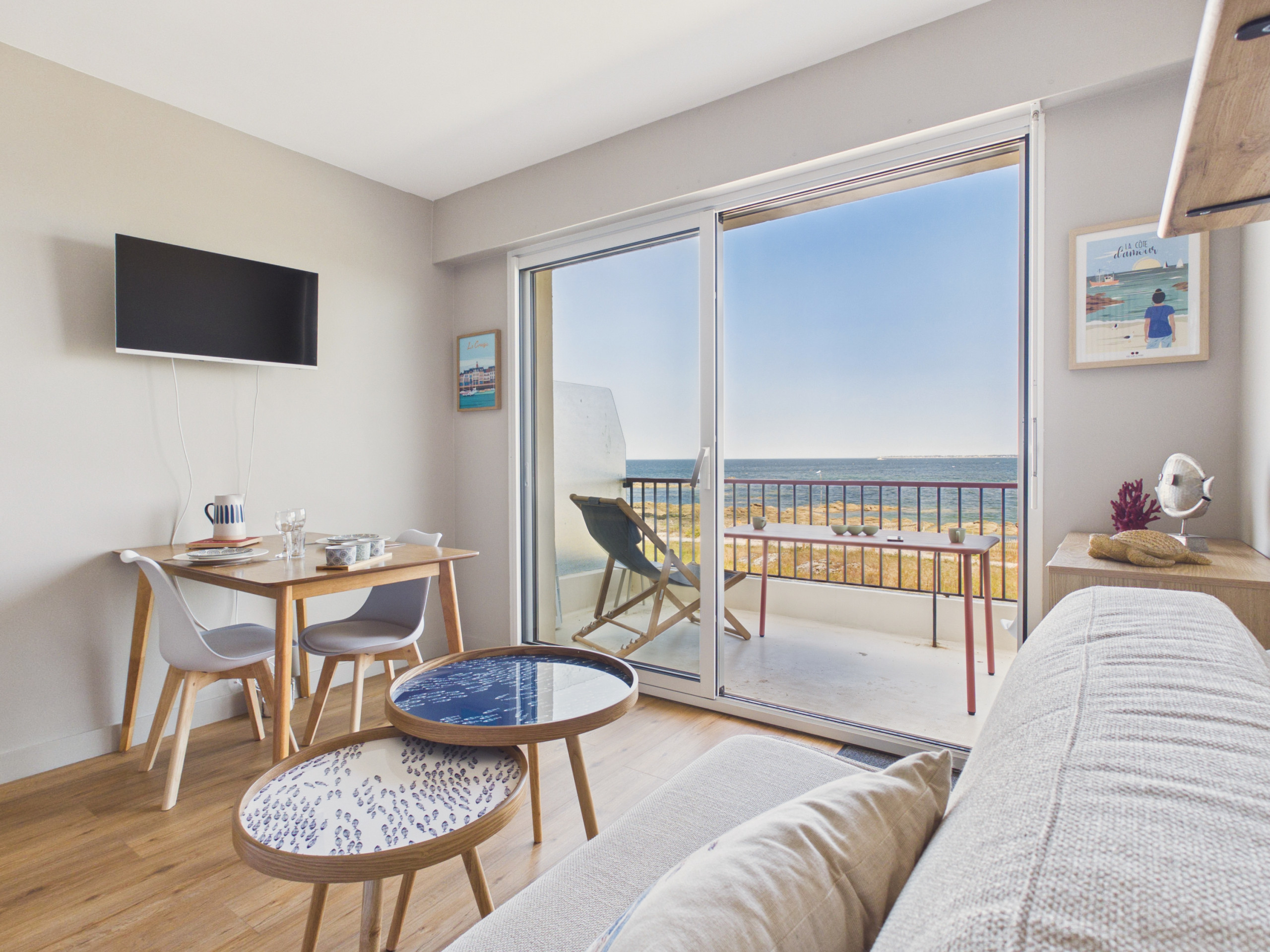  in Le Croisic - Apartment with sea view 100m from the beach