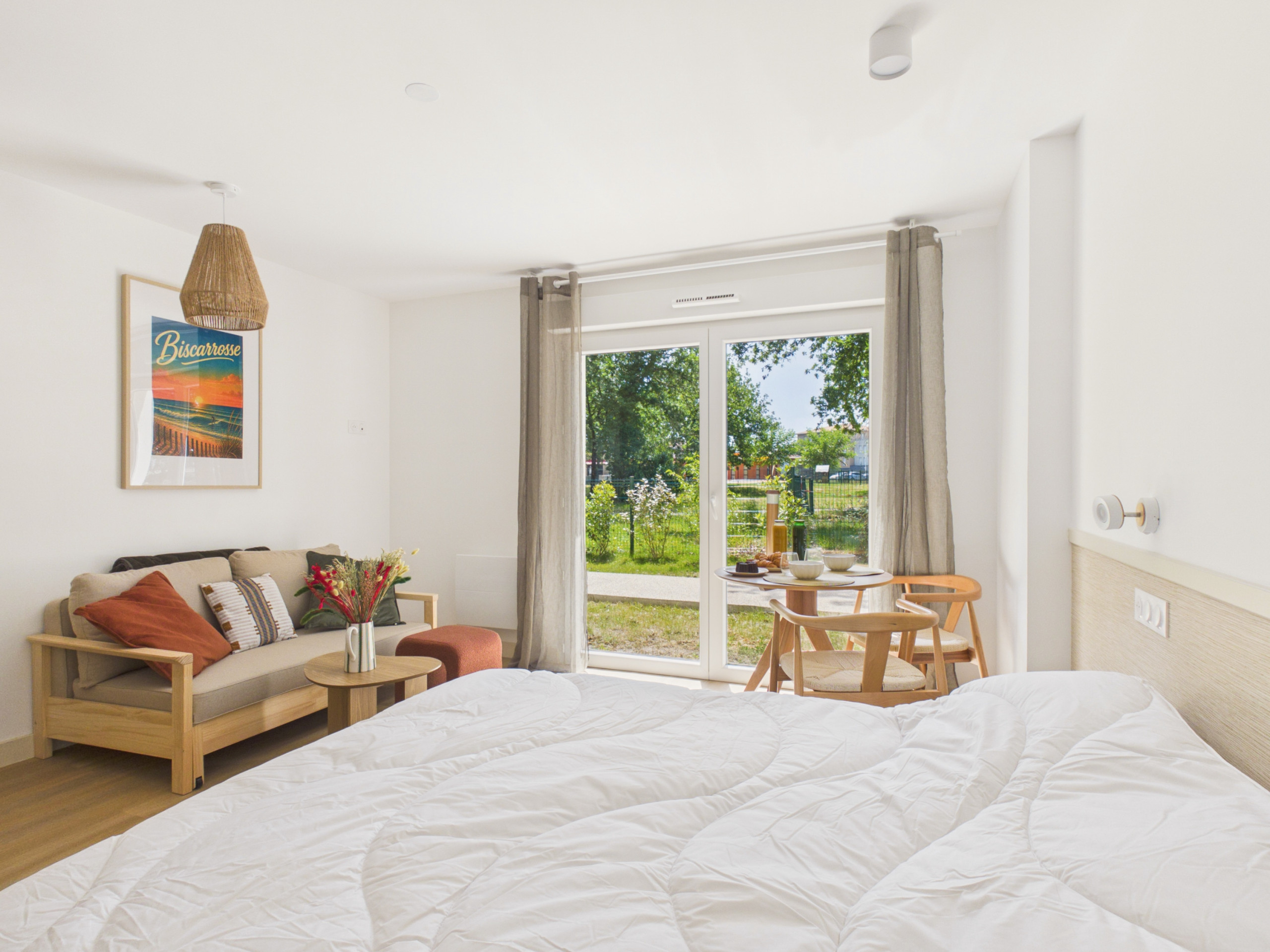  in Biscarrosse - Le Quad - studio for 3 - shared pool