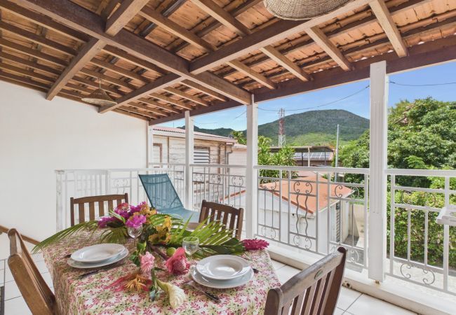 Apartment in Les Anses-d´Arlet - Apartment 100m from sea, terrace & BBQ