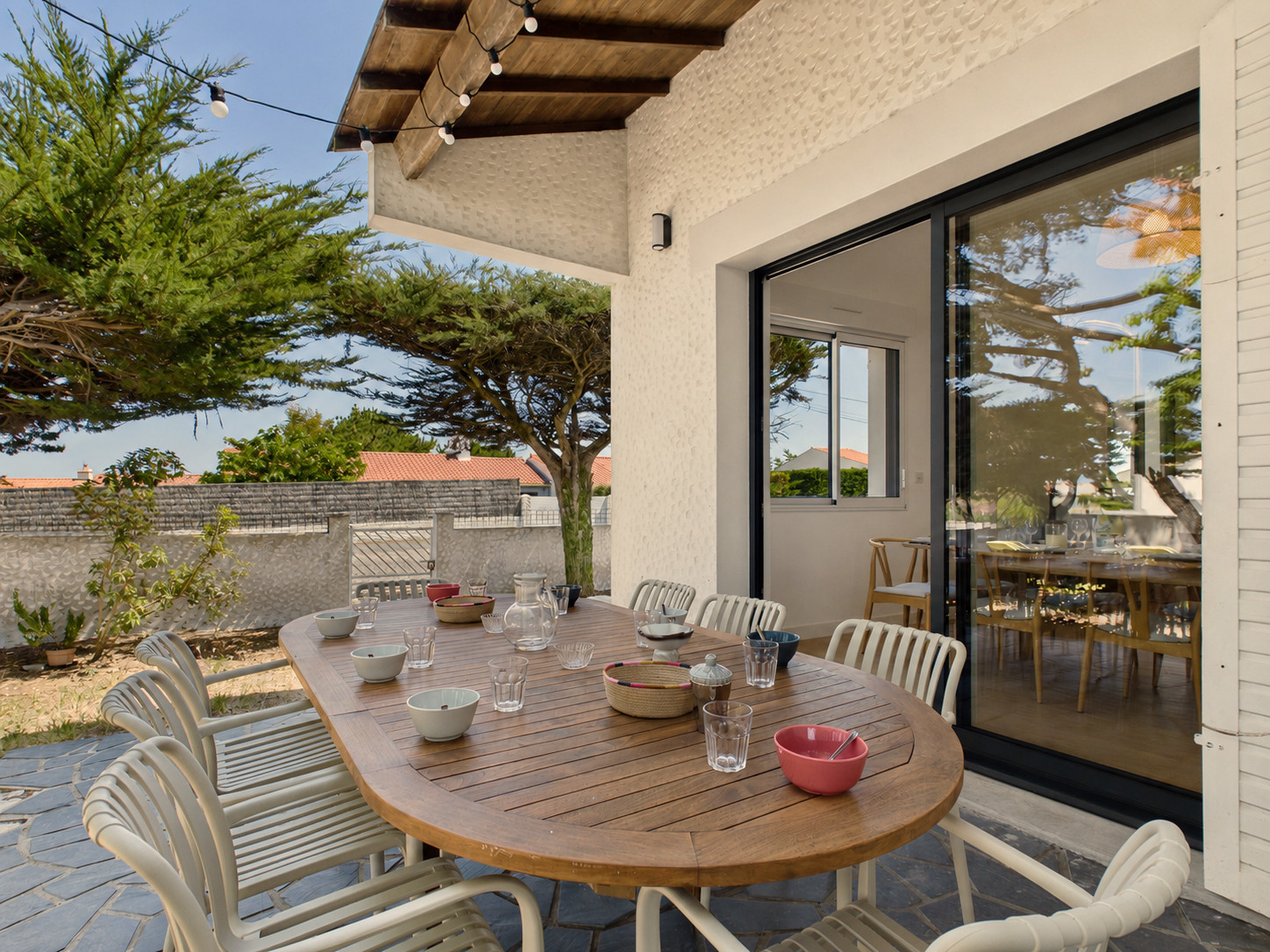  in Saint-Hilaire-de-Riez - Modern house for 8, garden & griddle