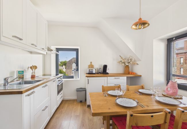 Apartment in Fouesnant - Apartment for 4 - Shared Garden - Terrace - WiFi