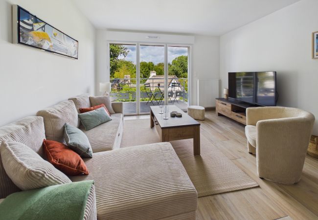 Apartment in Fouesnant - Fouesnant, accessible apt near beach & parking