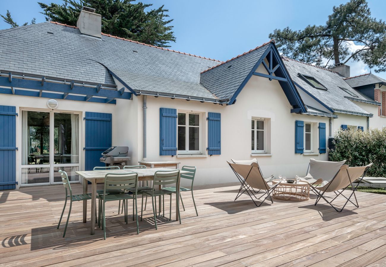 House in Pornichet - 500m from Beach - Villa for 6 - Terrace