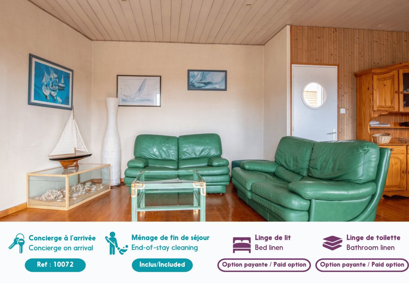 House in Bretignolles-sur-Mer - House for 6 - garden and terrace - 300m beach