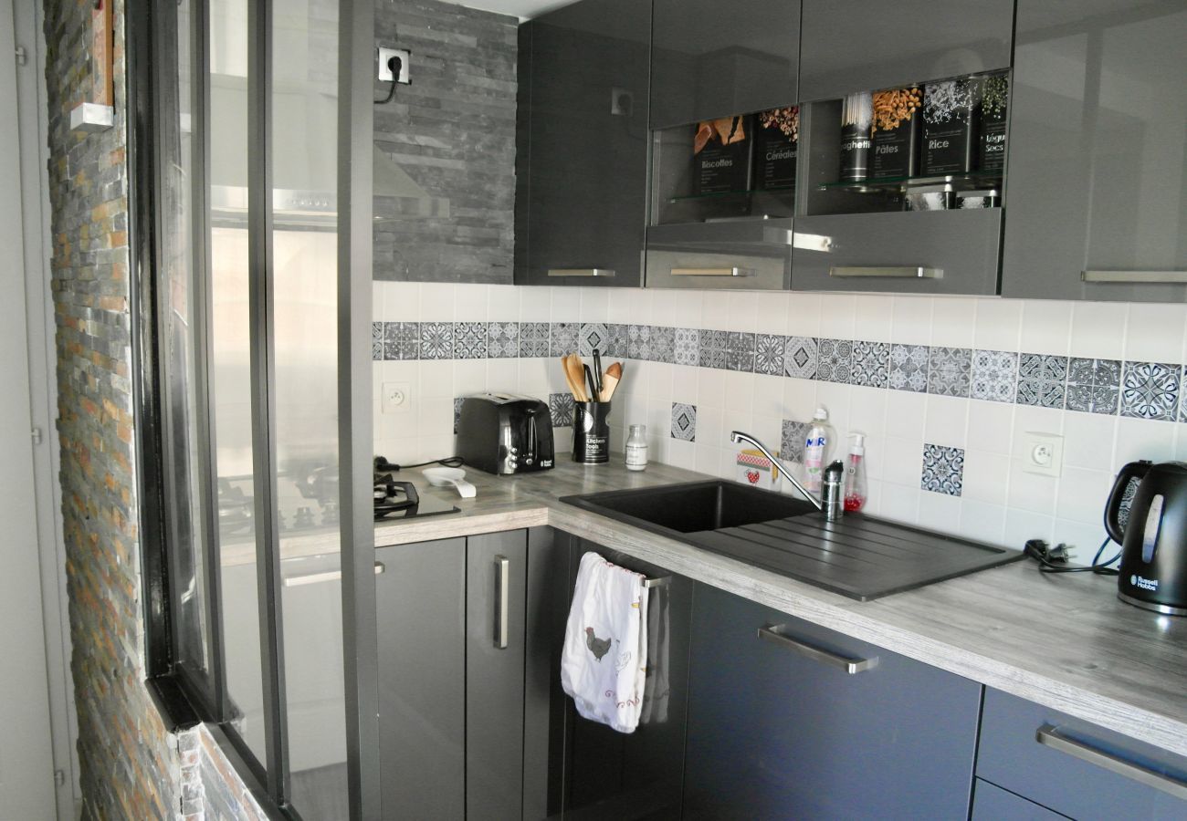 House in Saint-Hilaire-de-Riez - House for 5, close to the beach, shared pool