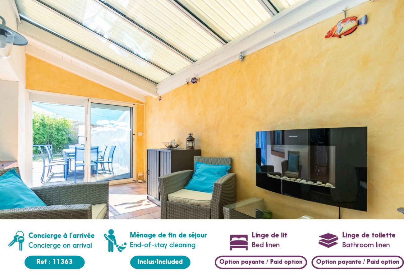House in L'Epine - In heart of Noirmoutier, house for 6 adults, 1 child