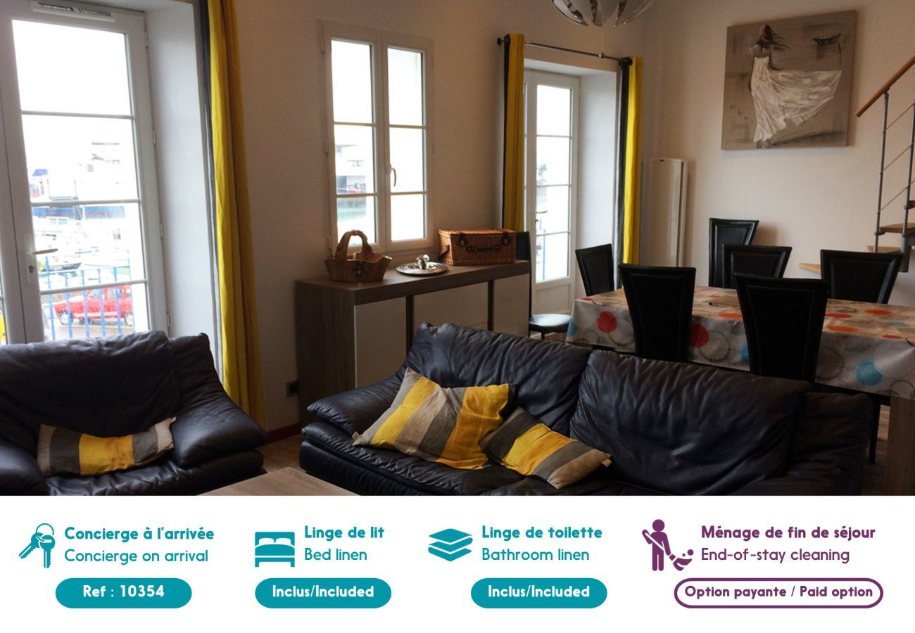 Apartment in L´Ile-d´Yeu -  Stopover at the Port of Île d'Yeu