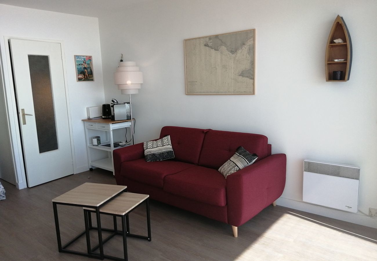 Studio in La Baule-Escoublac - Facing the sea - Balcony - Studio for 4