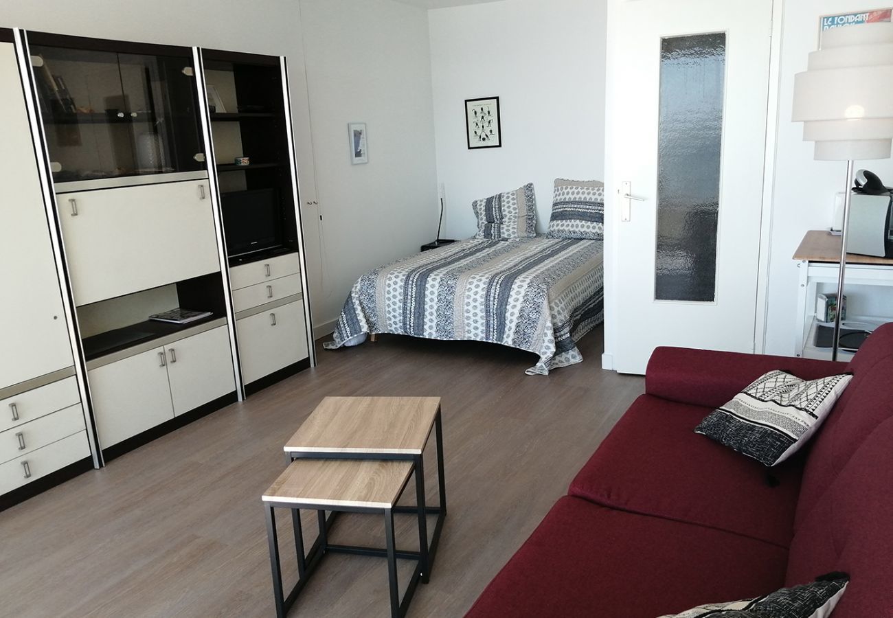 Studio in La Baule-Escoublac - Facing the sea - Balcony - Studio for 4