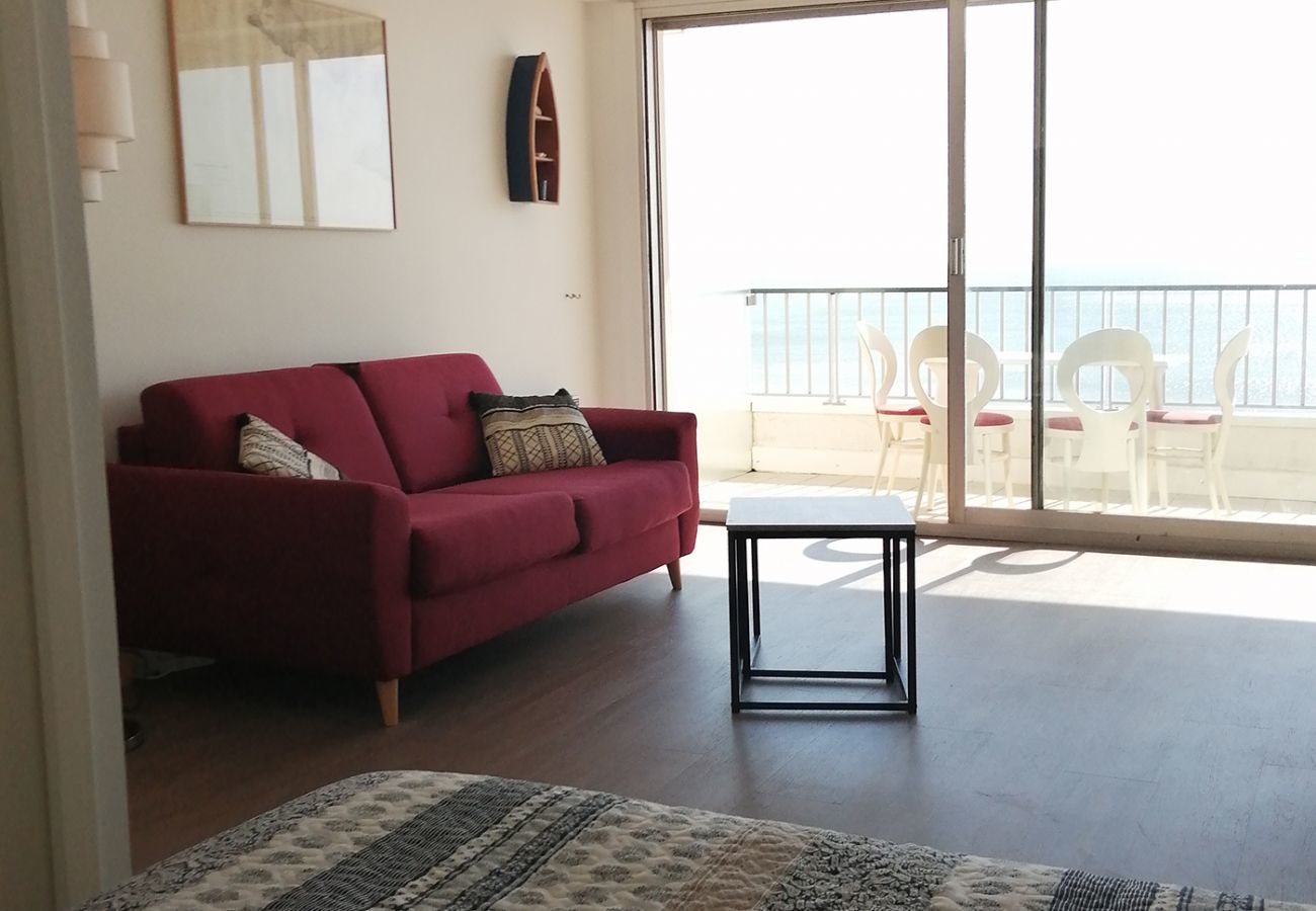 Studio in La Baule-Escoublac - Facing the sea - Balcony - Studio for 4