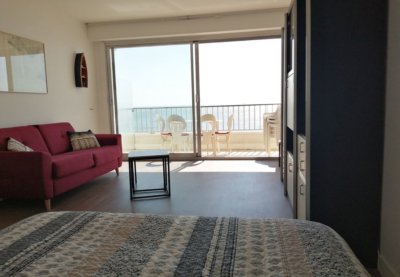 Studio in La Baule-Escoublac - Facing the sea - Balcony - Studio for 4