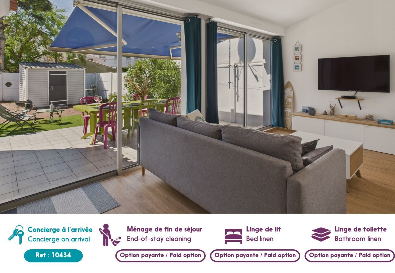 House in Saint-Gilles-Croix-de-Vie - Between town centre and beach, house for 6