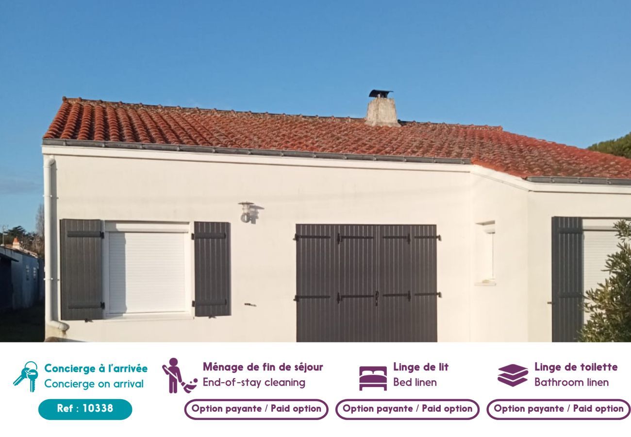 House in Barbâtre - 500m from Boucholeurs beach - House for 5