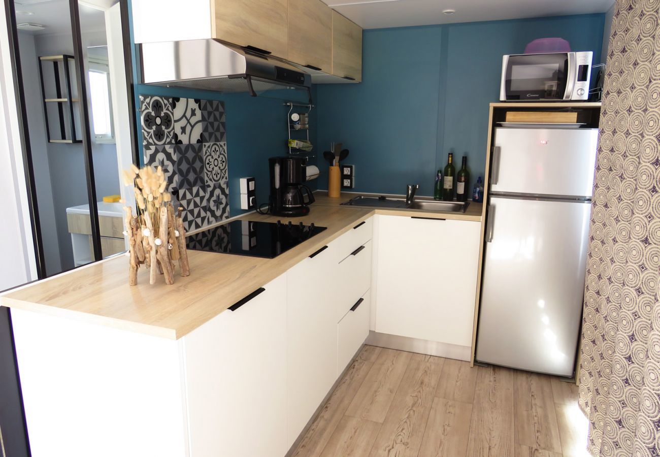 Chalet in Saint-Hilaire-de-Riez - Residence with swimming pool, chalet for 6
