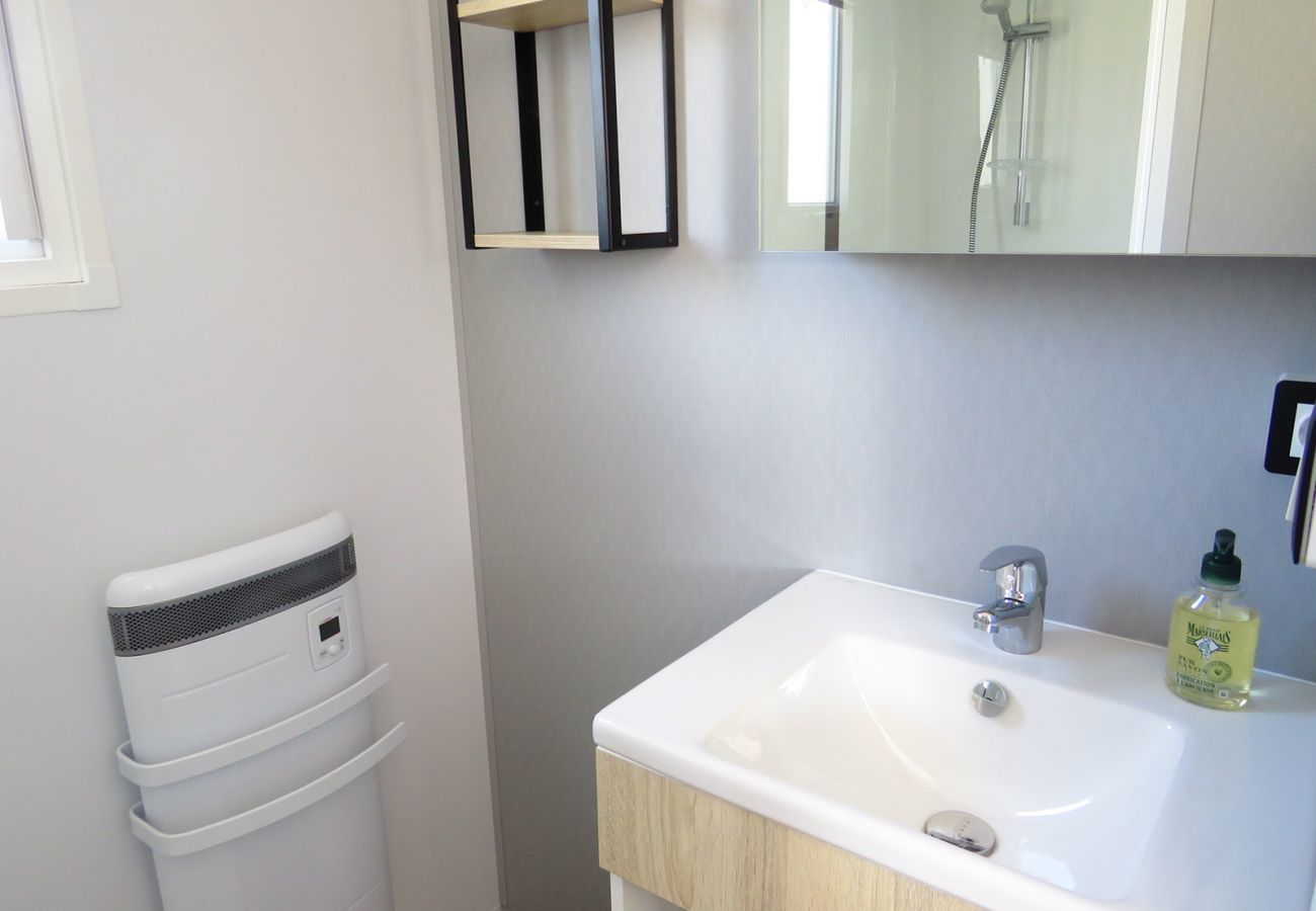 Chalet in Saint-Hilaire-de-Riez - Residence with swimming pool, chalet for 6