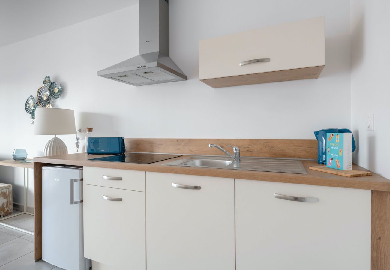 Apartment in Pléneuf-Val-André - 50m from the beach, seview flat for 6
