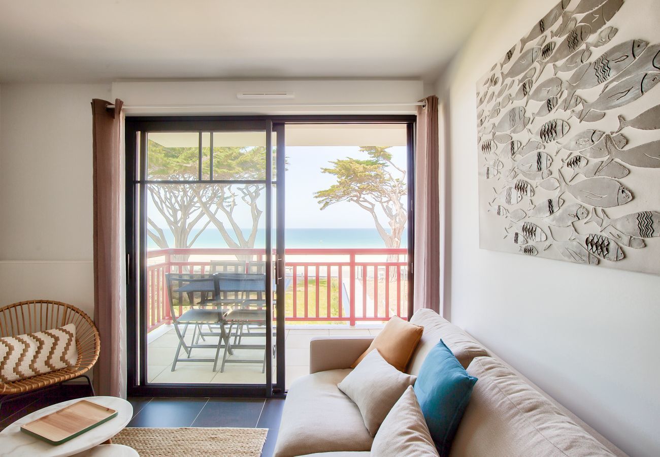 Apartment in Pléneuf-Val-André - Beautiful seafront flat for 2