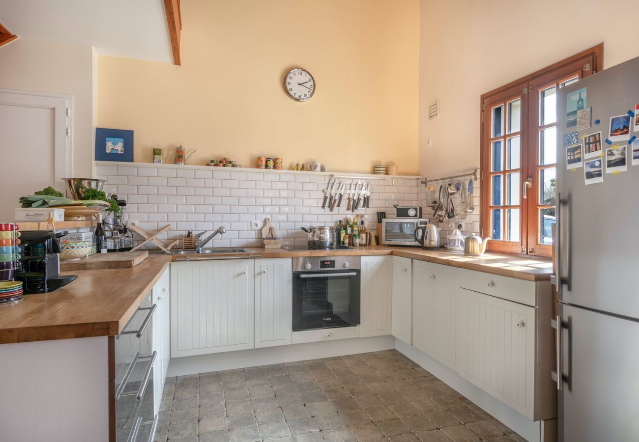 House in Sarzeau - 800m from the beach, family house for 7