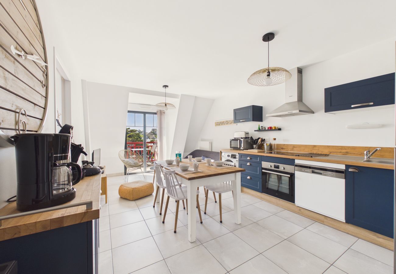 Apartment in Pléneuf-Val-André - A stay in front of the great beach of Pléneuf