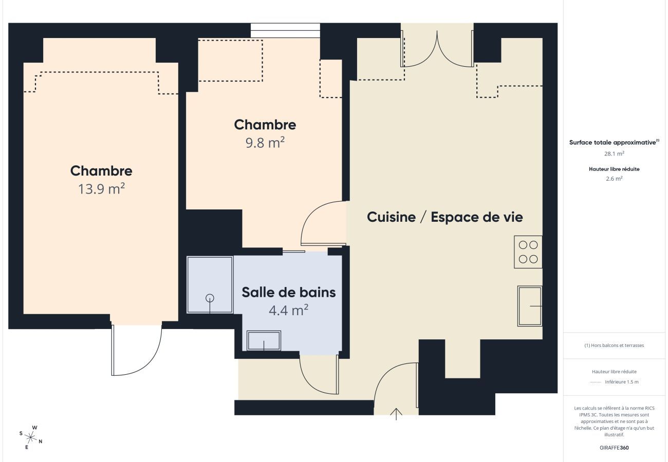Apartment in Pléneuf-Val-André - A stay in front of the great beach of Pléneuf