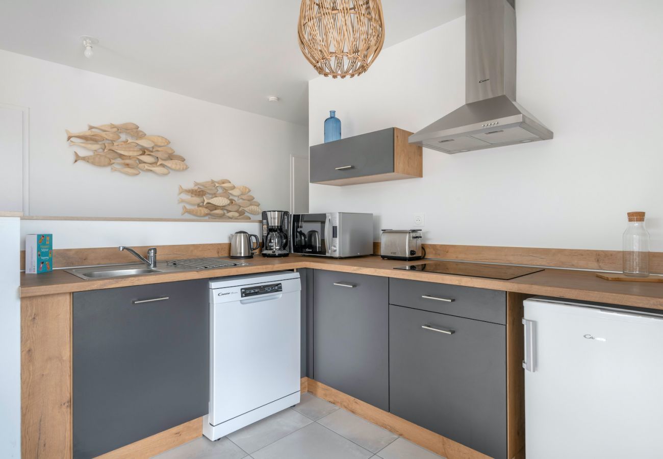 Apartment in Pléneuf-Val-André - Beautiful flat for 4, 50m from the beach