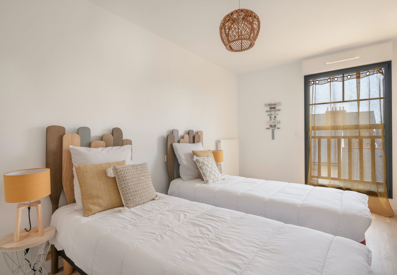 Apartment in Pléneuf-Val-André - Beautiful flat for 4, 50m from the beach