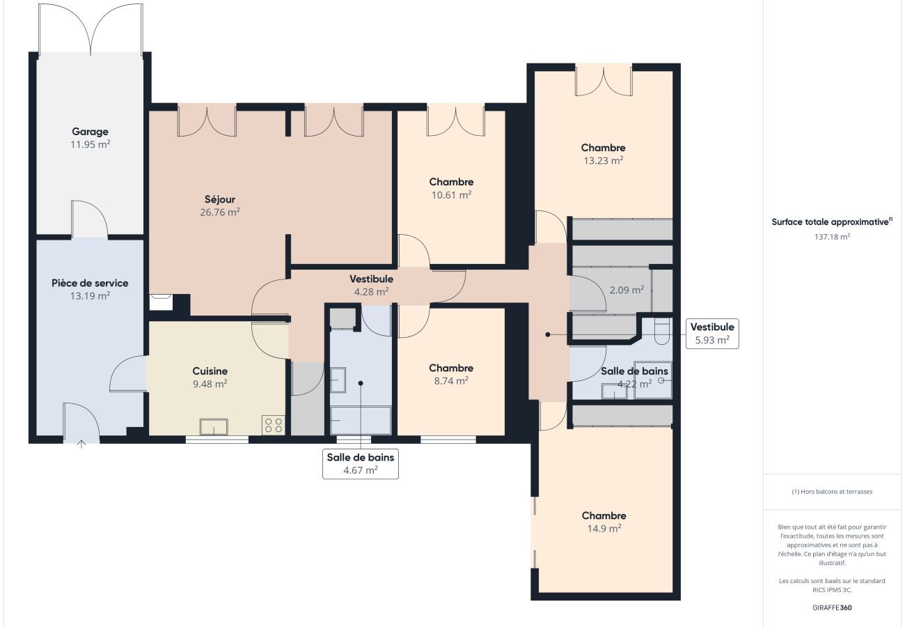 House in Brem-sur-Mer - Nature and discovery for 8 people in Brem-sur-Mer