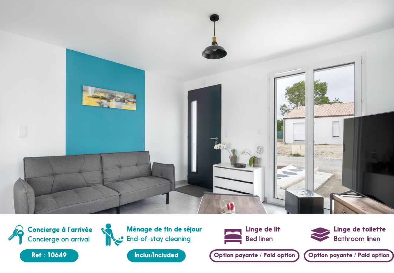 House in Saint-Michel-Chef-Chef - One-storey house for 7 people in Saint-Michel