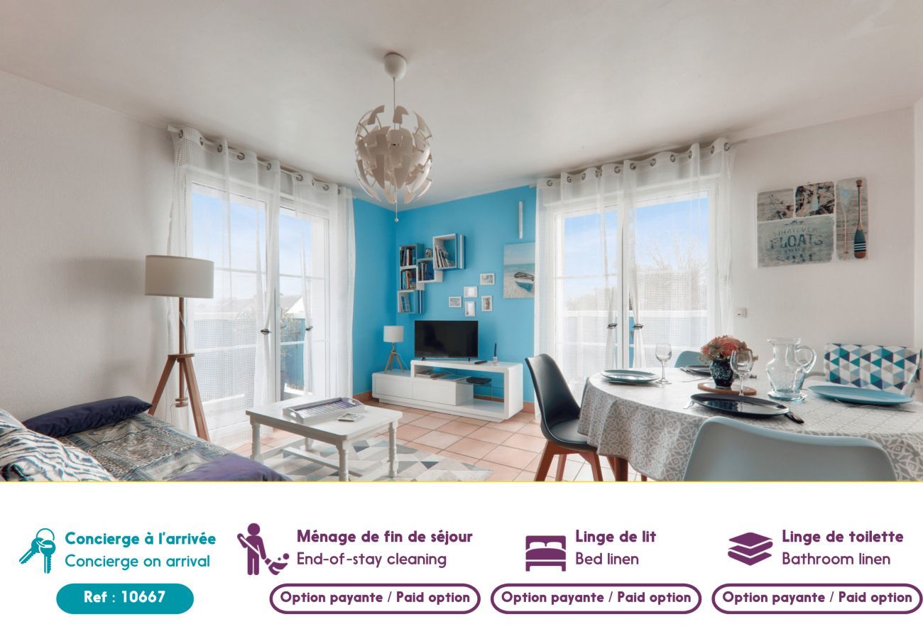 Apartment in Sarzeau - Flat with balcony - centre de Sarzeau