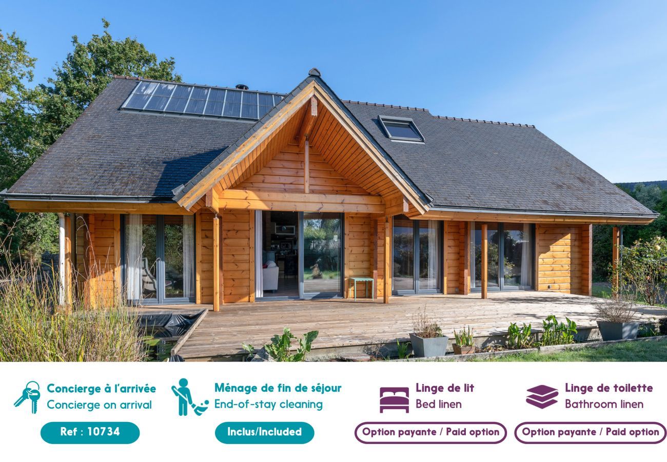 House in Sarzeau - Cosy stay, wooden house for 8