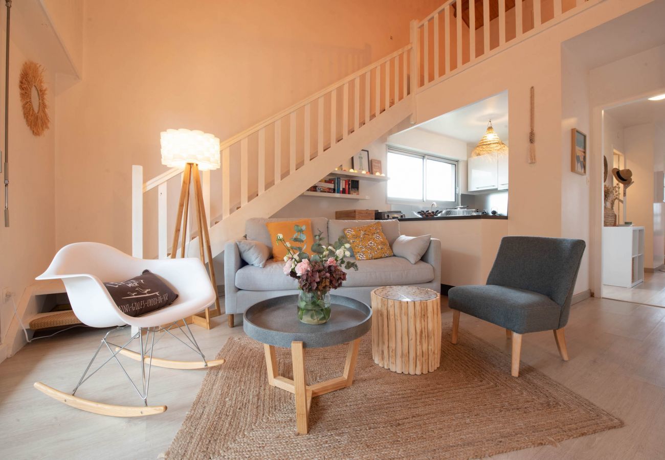 Apartment in Saint-Gilles-Croix-de-Vie - Charming flat for 4, 300m from the beach
